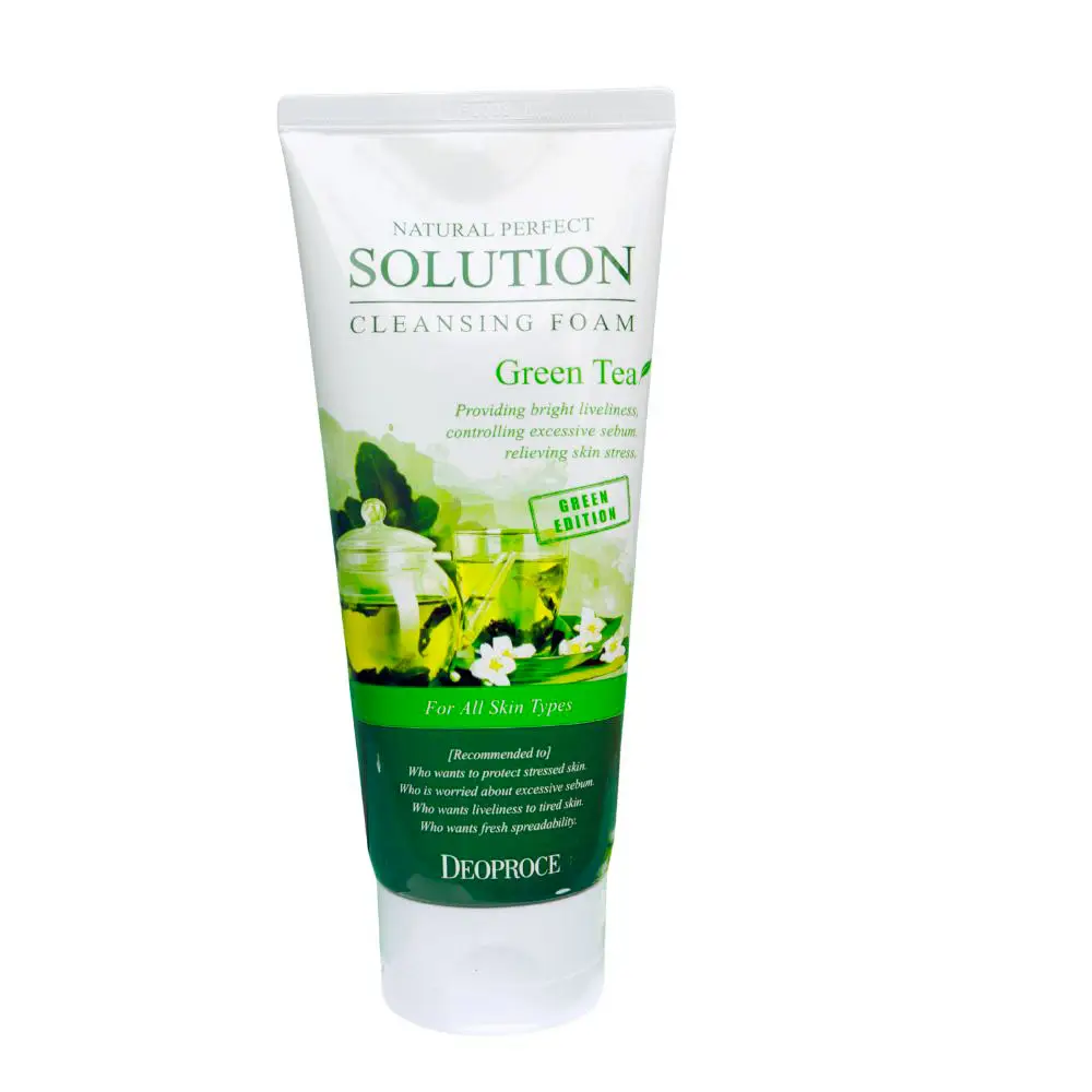 SOLUTION Cleansing Foam Green Tea – গ্রিন টি সুইং ক্লিনজিং ফোম